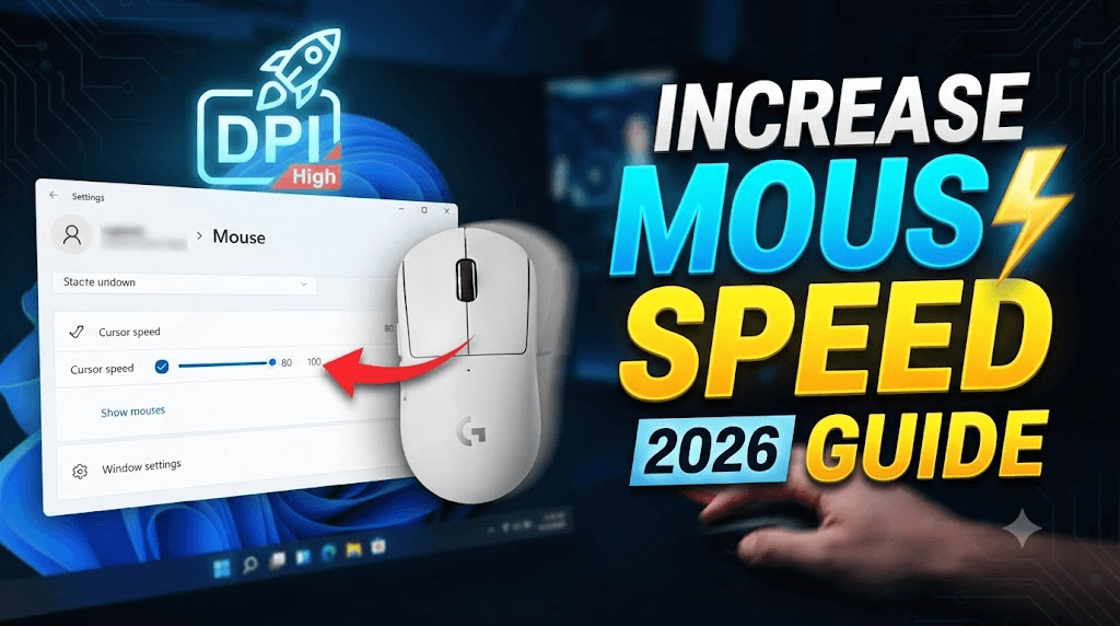 Mouse Ki Speed Kaise Badhaye – Latest 2026 Complete Guide