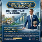 General Manager Civil Execution Recruitment 2026