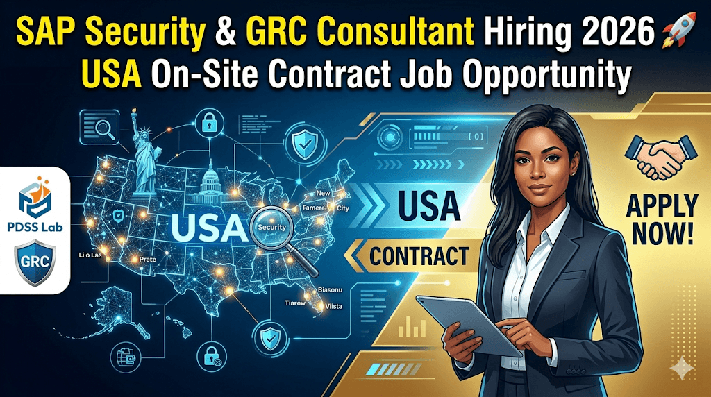 SAP Security & GRC Consultant Hiring 2026  | Appian Infotech Recruitment in Illinois | Apply Now