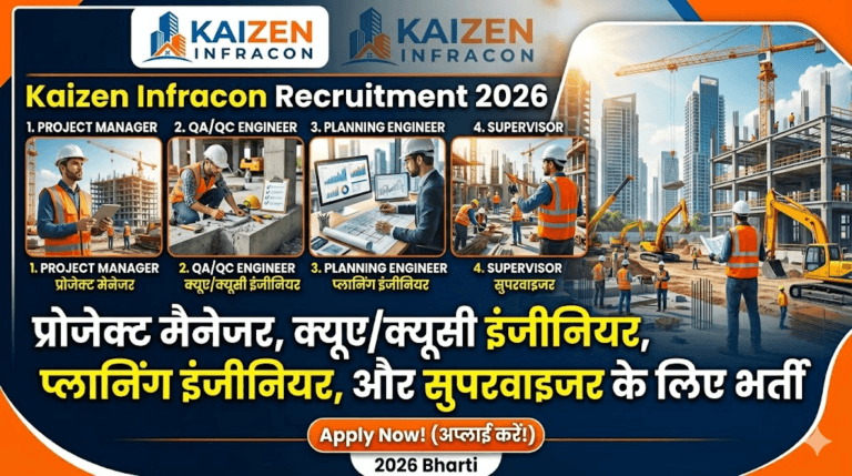 Kaizen Infracon Recruitment 2026