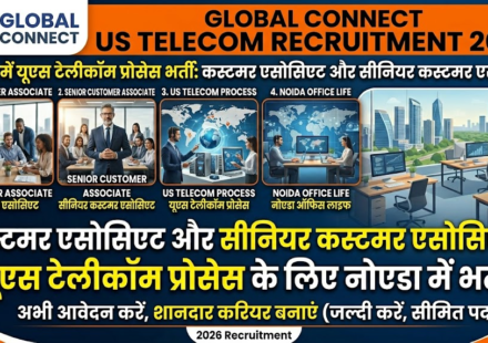 Customer Associate / Senior Customer Associate Recruitment 2026 – US Telecom Process Hiring in Noida