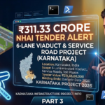 Construction of 6 Lane Viaduct and Service Road