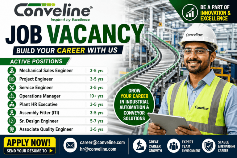 Conveline Recruitment 2026: Engineering & Technical Jobs | Apply Now