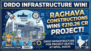 Raghava Constructions Wins ₹210.26 Cr DRDO Infrastructure Project for Project SEATEC at NPOL Kochi