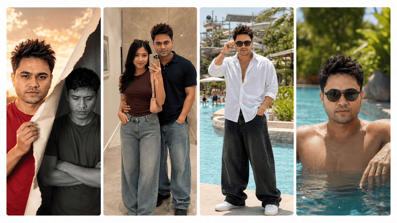 AI Identity Lock Photo Prompts 2026: एक फोटो से बनाएं Luxury Pool, Mirror Selfie, Waterpark और Viral Lifestyle Photos