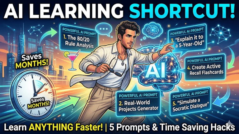 How to Use AI to Learn Anything Faster: 5 Powerful Prompts That Can Save Months of Learning Time 2 How to Use AI to Learn Anything
