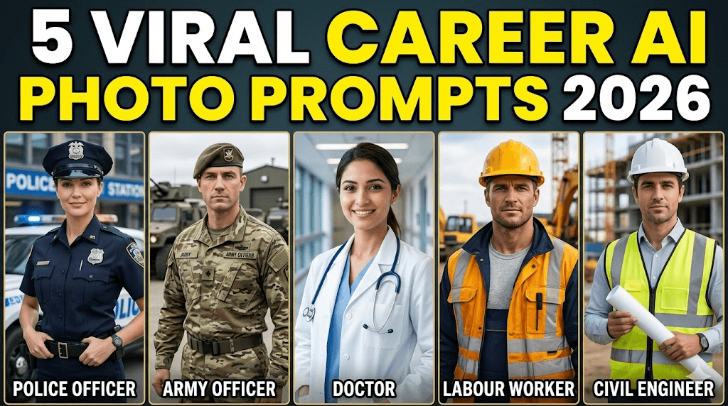 AI Career Photo Editing Prompts 2026