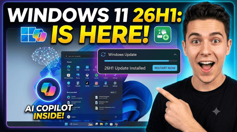 Windows 11 Version 26H1: New Features, Preview Changes & Everything You Need to Know