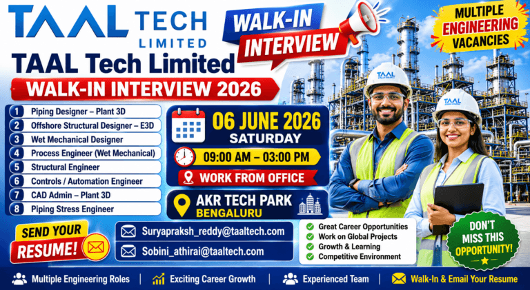 Multiple Engineering Vacancies