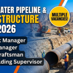 Oman Water Pipeline & Infrastructure Jobs 2026: Project Manager, HSE Manager, MEP Draftsman, Scaffolding Supervisor