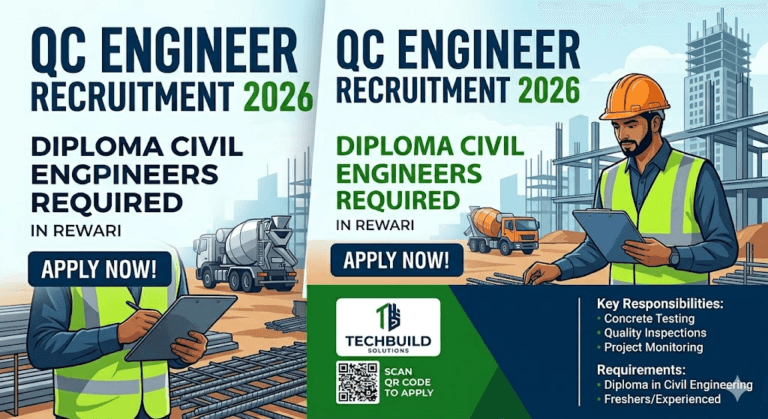 QC Engineer Recruitment 2026