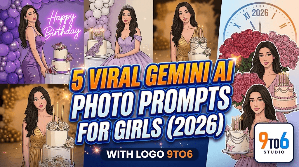 5 Viral Gemini AI Birthday Photo Prompts for Girls (2026)