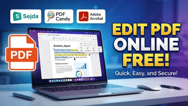 How to Edit a PDF Using Sejda PDF Editor (Step-by-Step Guide 2026)