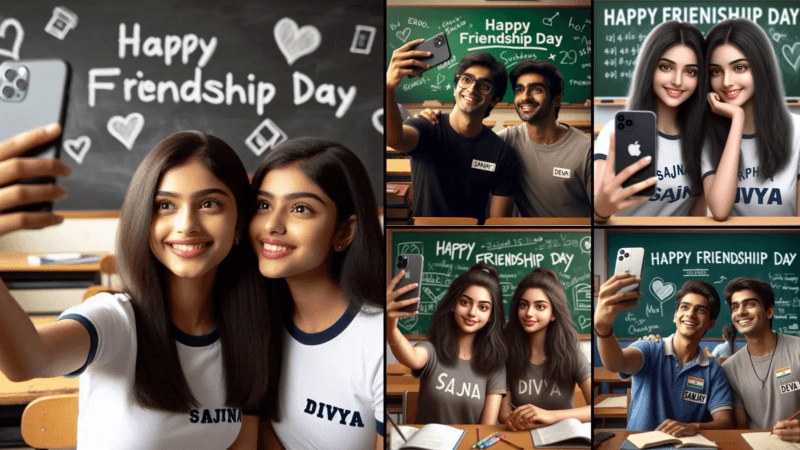 Friendship Day AI Image Prompts 2026: Ultra Realistic Classroom Selfie Prompts for MidJourney, Flux, GPT Image, Leonardo AI & More