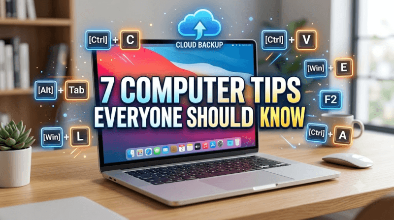 7 Simple Computer Tips Everyone Should Know in 2026 (Even If You’re Not Tech Savvy)