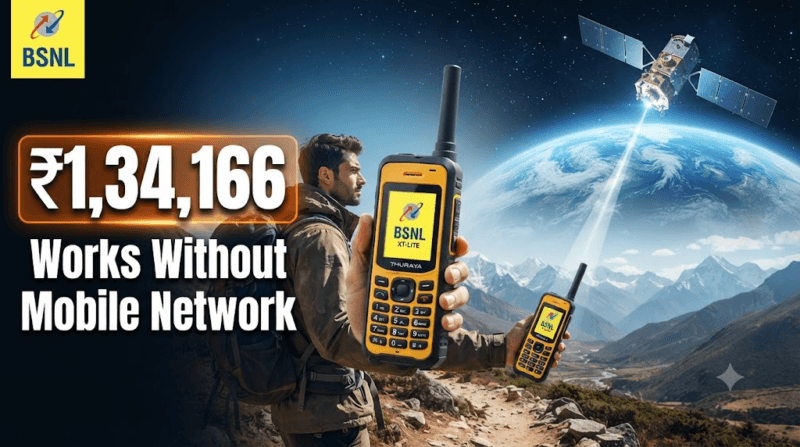 BSNL Rs 1,34,166 Satellite Phone