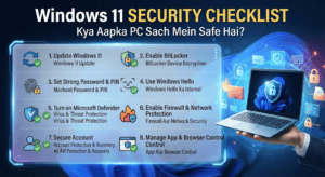Windows 11 Security Checklist: Kya Aapka PC Sach Mein Safe Hai?