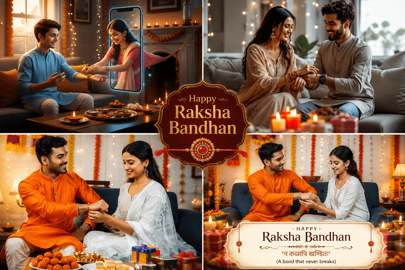 4 Best Digital Raksha Bandhan AI Photo Prompts (2026) – Create Stunning Brother & Sister Festival Images with ChatGPT Image